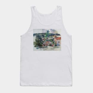 Landscape by Paul Cezanne Tank Top